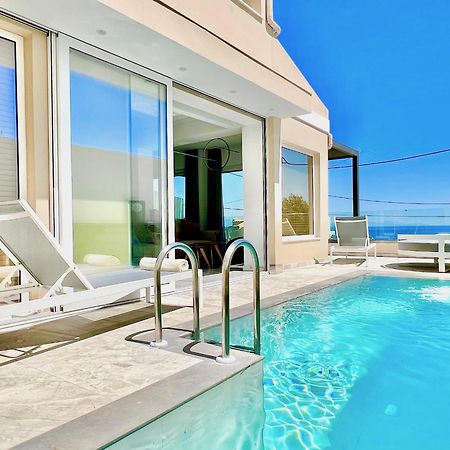 Luxury Villa Barbati Sun With Private Pool By Dadovillas エクステリア 写真