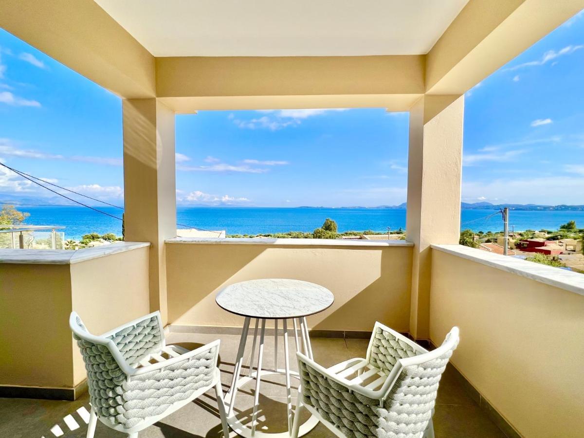 Luxury Villa Barbati Sun With Private Pool By Dadovillas エクステリア 写真