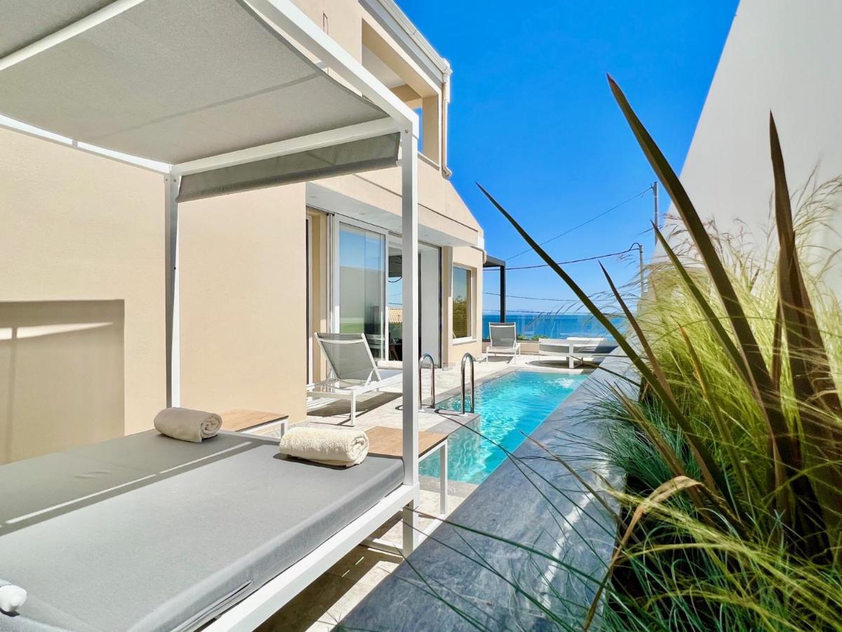 Luxury Villa Barbati Sun With Private Pool By Dadovillas エクステリア 写真